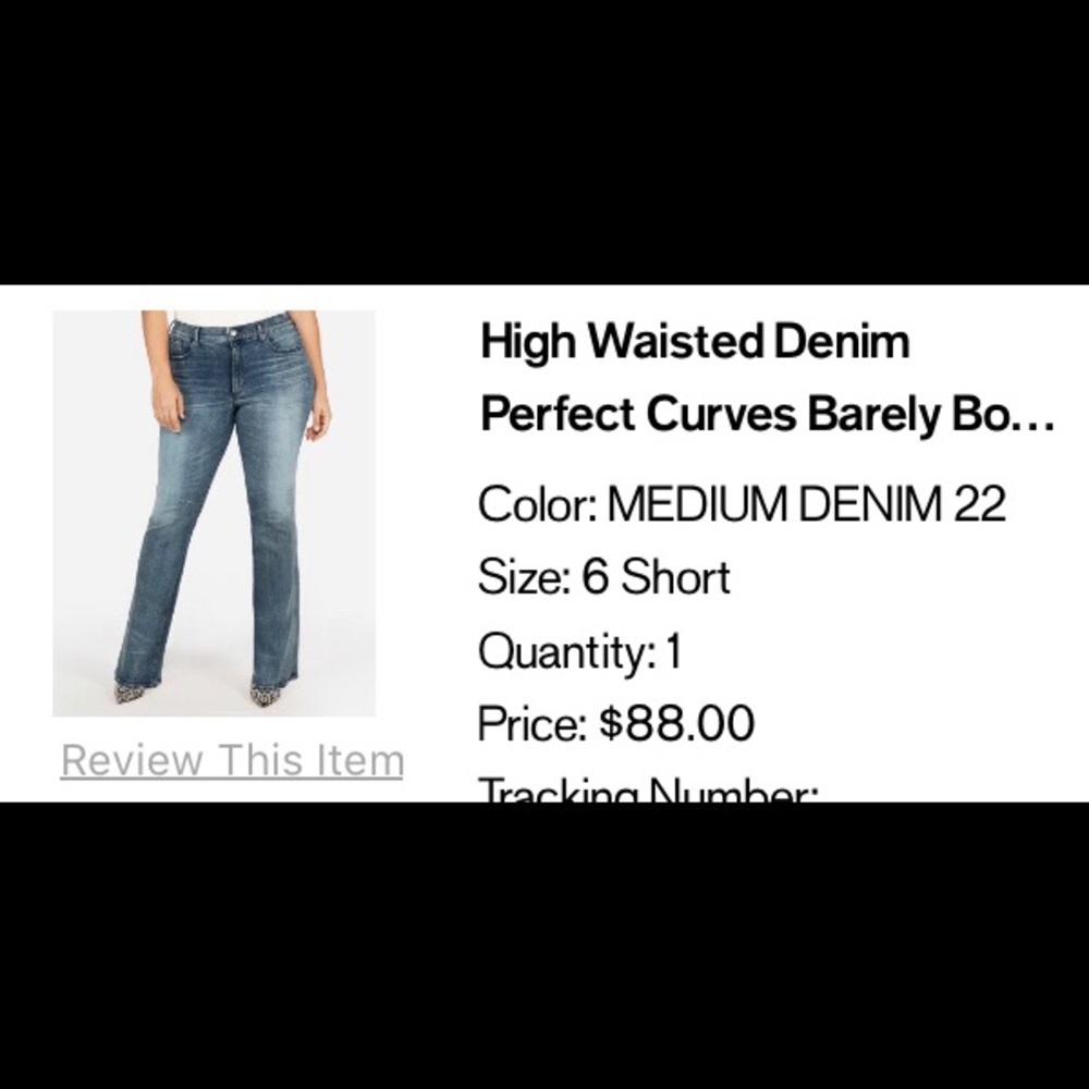 Express jeans (curvy)